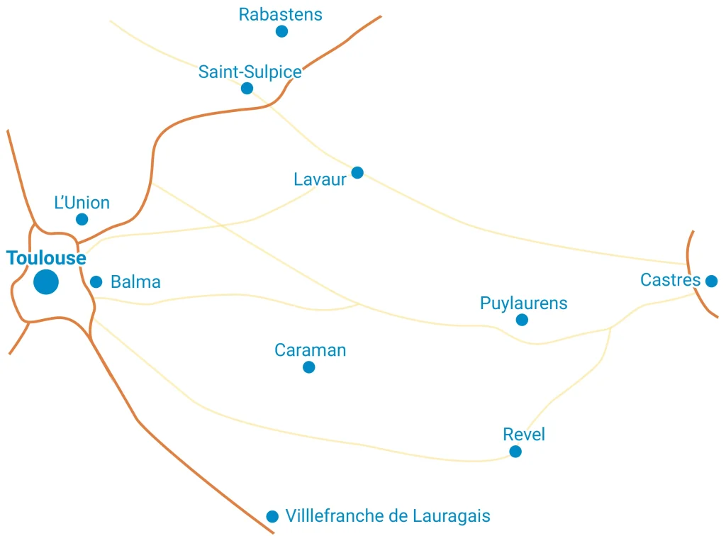 zone d'intervention des entretiens de jardin en forme